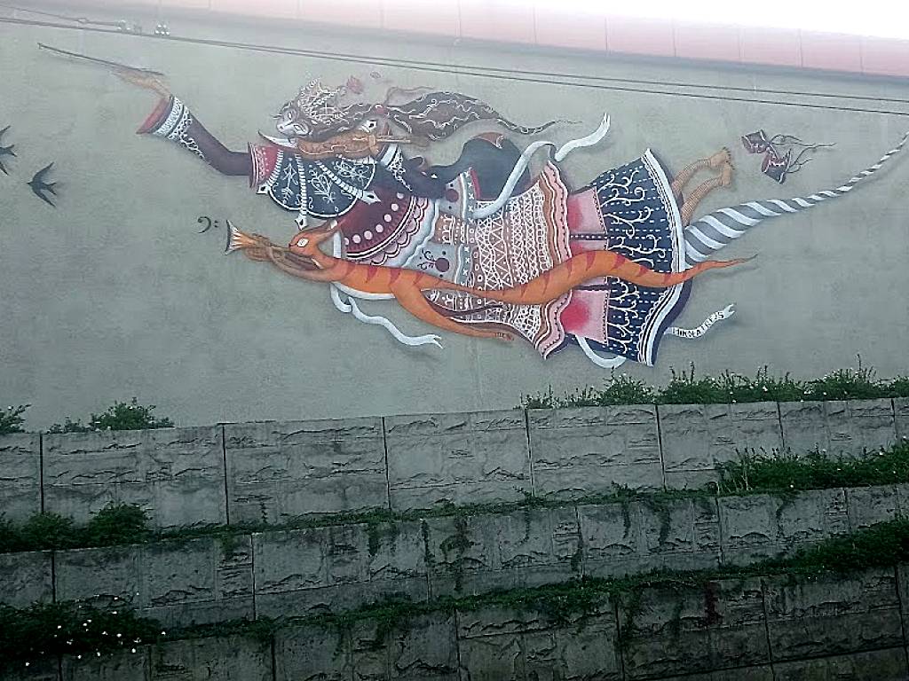 Mural Rondo Mogilskie