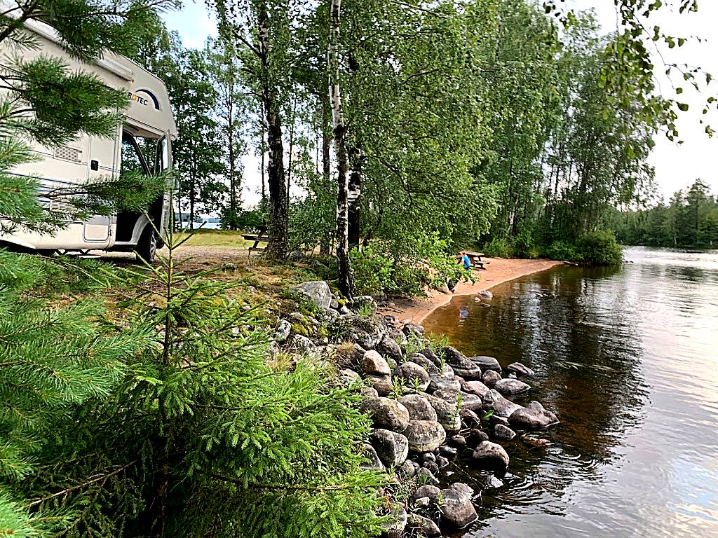 Fegens badplats i Sandvik
