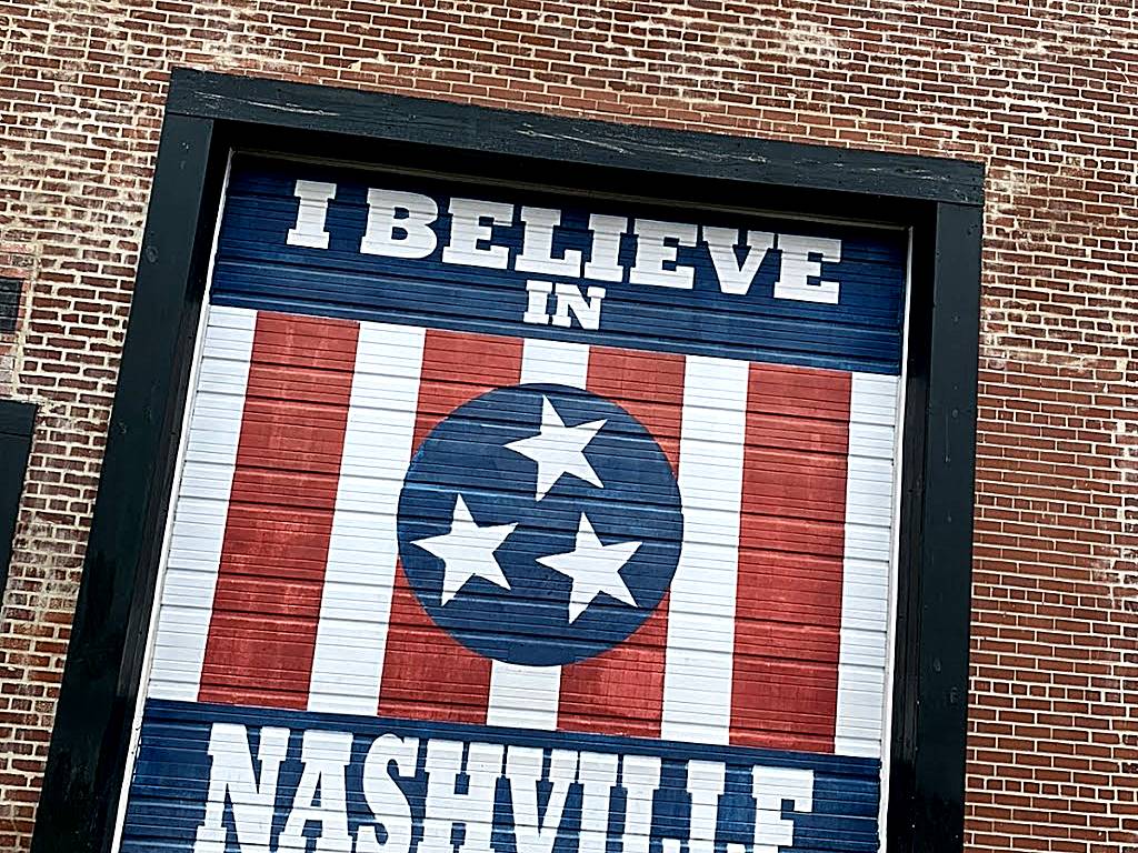 Mural - I Believe in Nashville