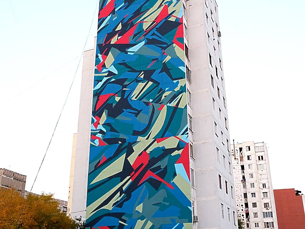 NIKO Street Art: mural by KERA
