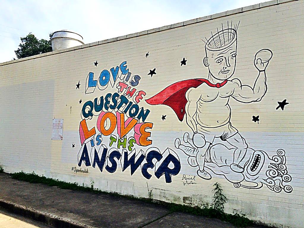 Love Is The Question Mural