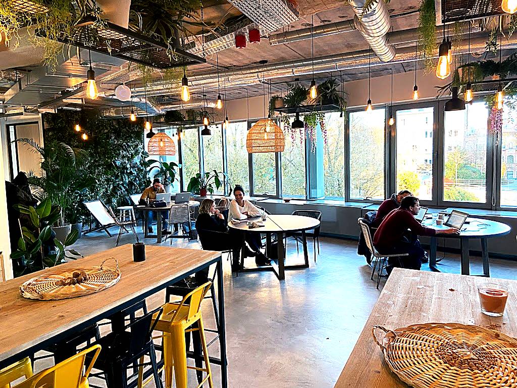 Hive5 Urban Garden - Coworking Space & Shared Offices in Brussels