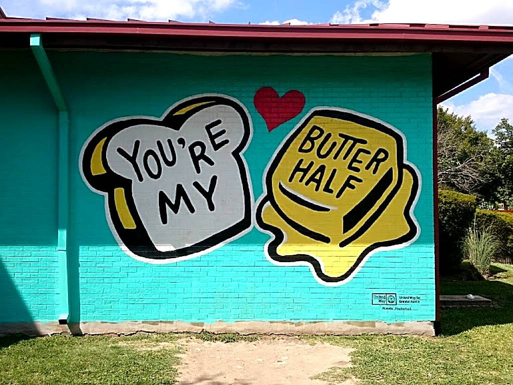 You're My Butter Half Mural