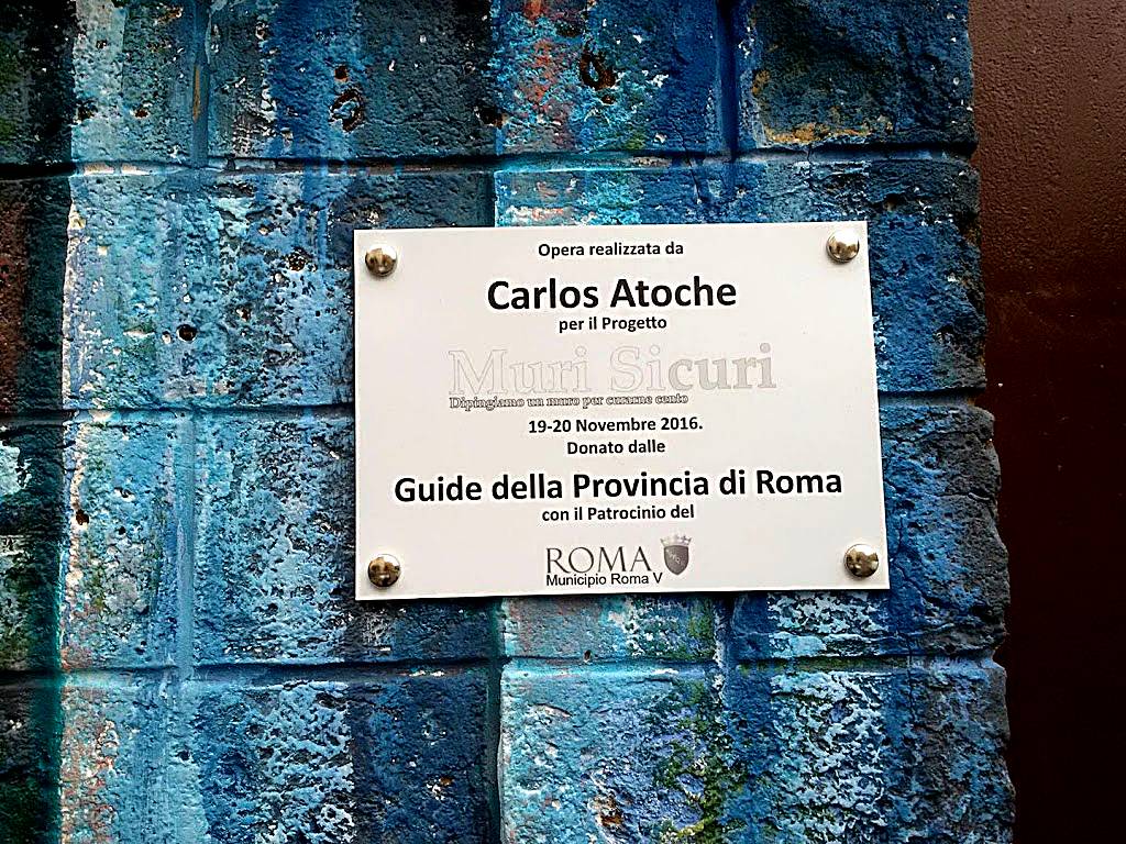 Opera Muri Sicuri di Carlos Atoche, Street Art