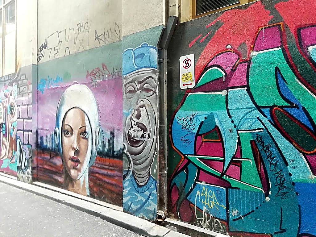 Flinders Court Street Art
