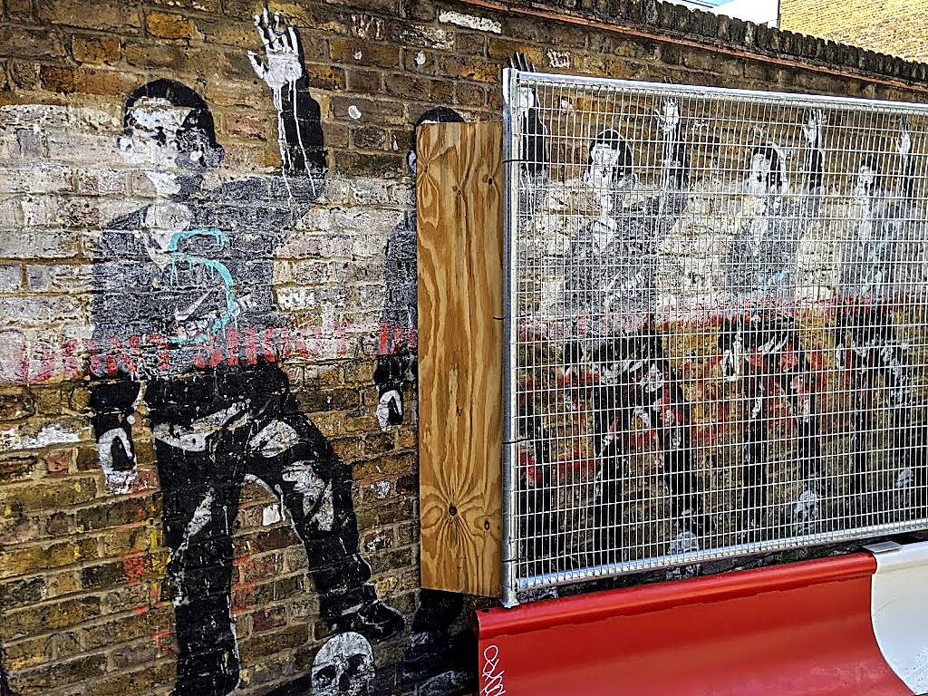 Banksy's 'Designated Graffiti Area'