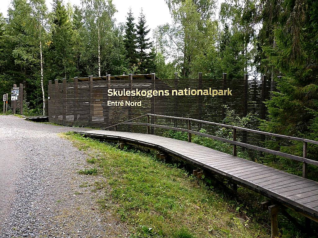 Skuleskogens nationalpark - entré nord