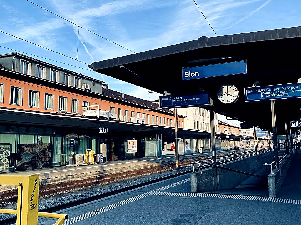 Gare de Sion