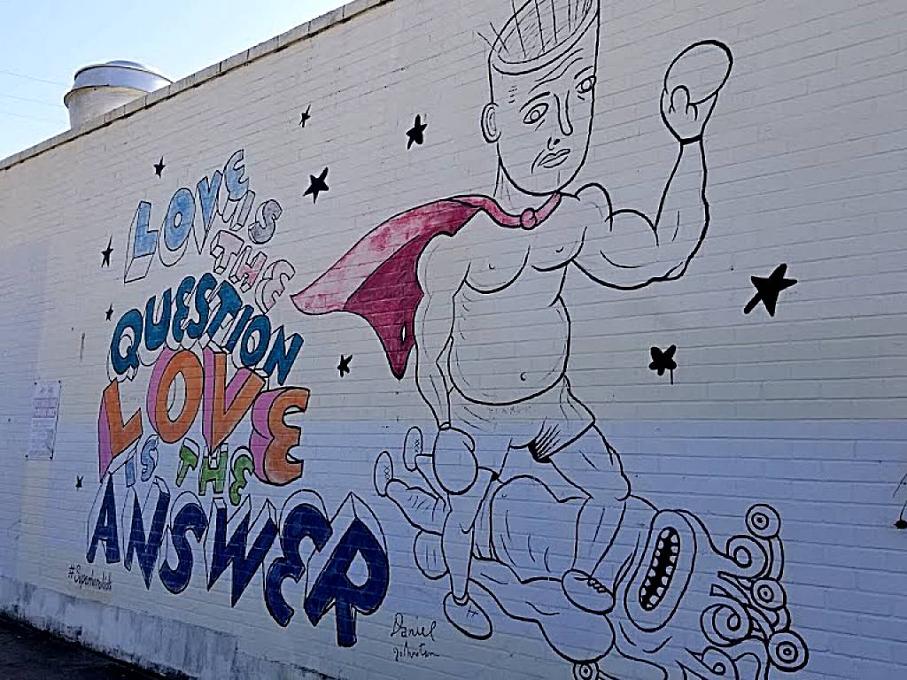 Love Is The Question Mural
