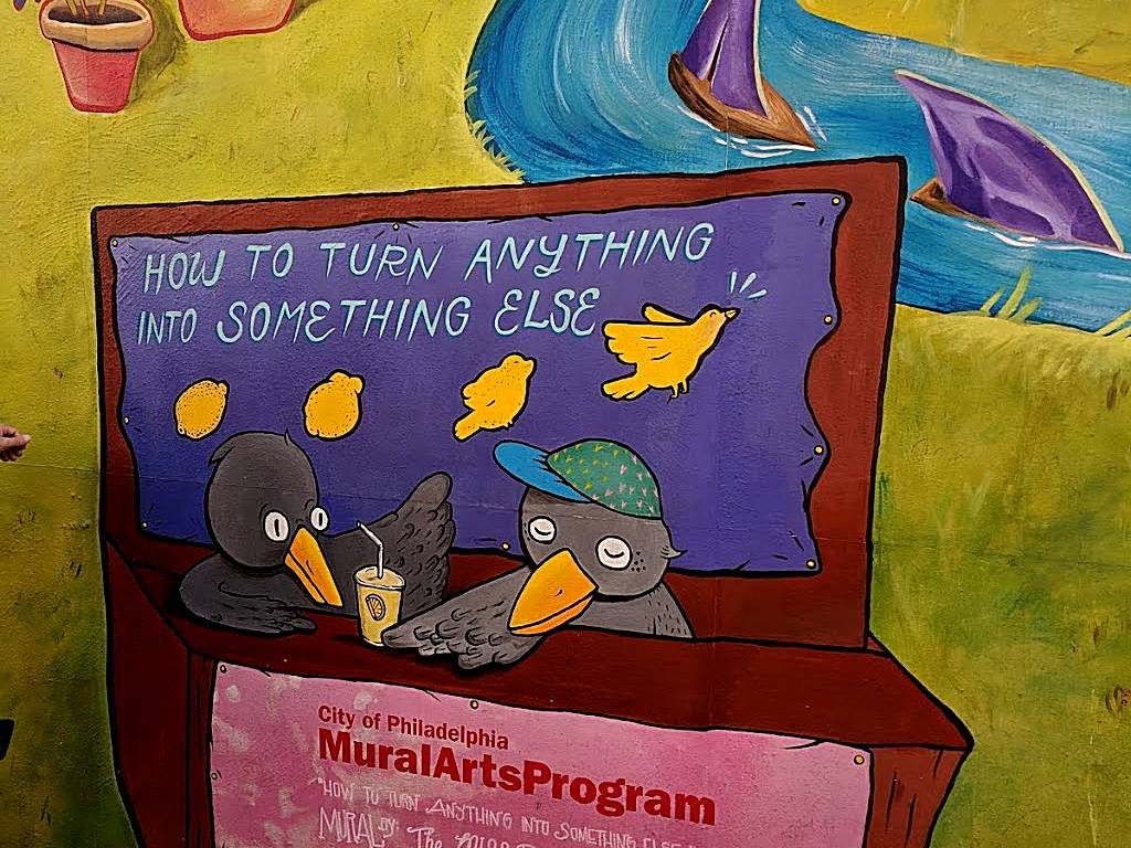 How to Turn Anything into Something Else Mural