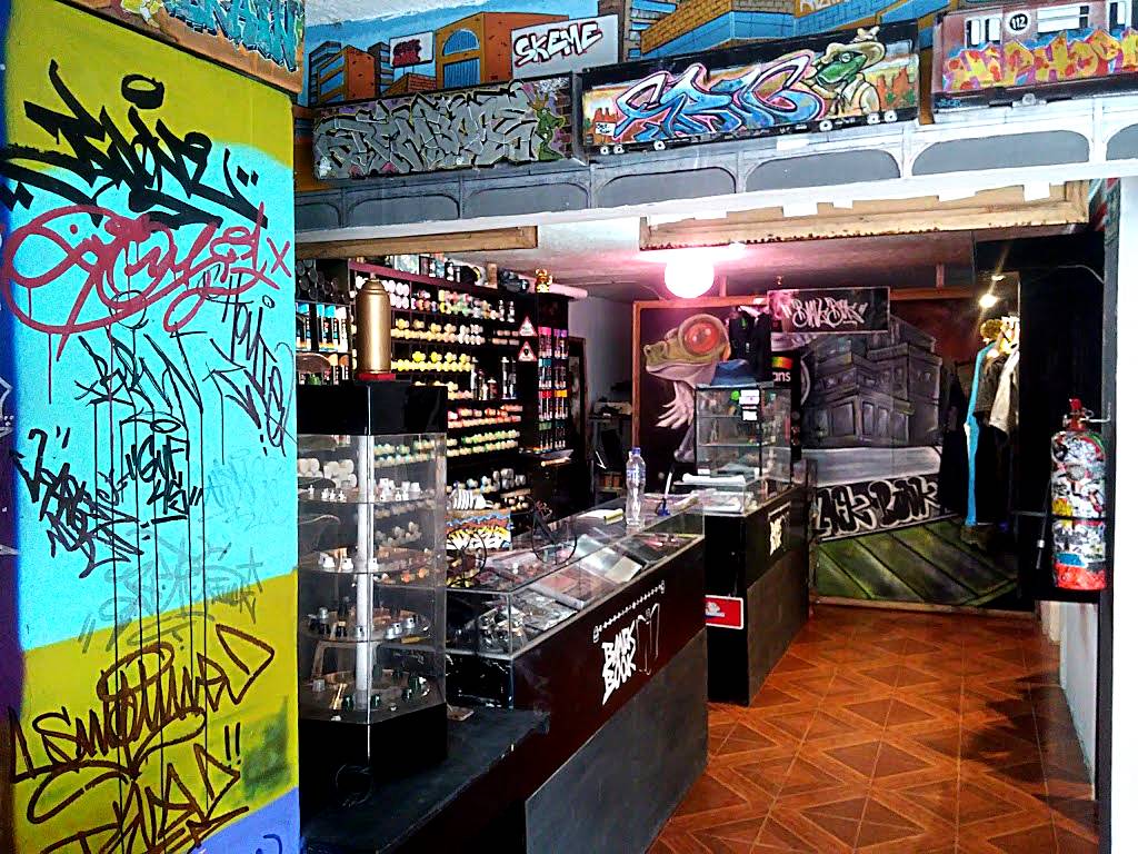 Black Book Bench & Graffiti Shop