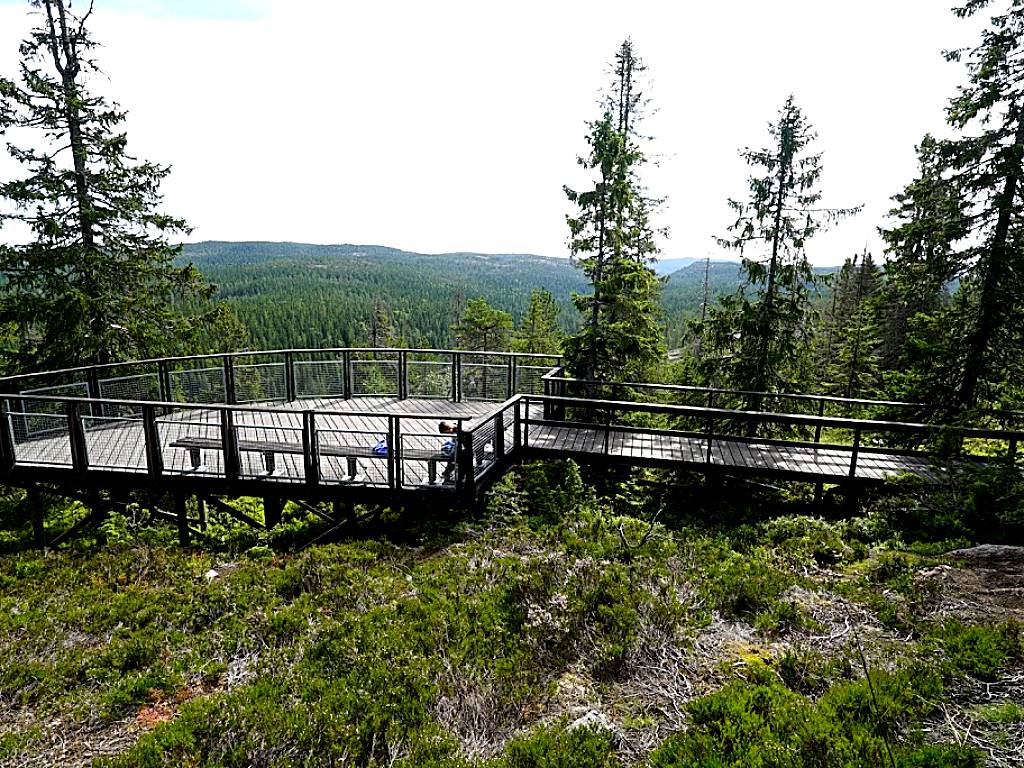 Skuleskogens nationalpark, Entré Väst