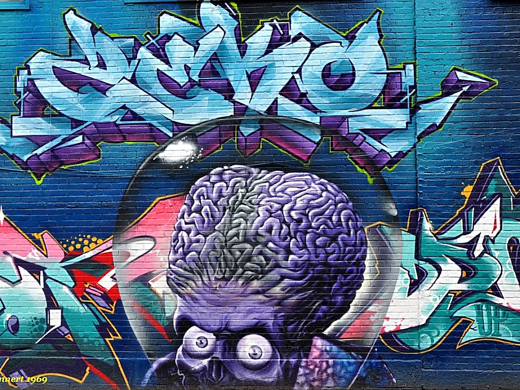 Graffiti Granny (A'Shop Mural)