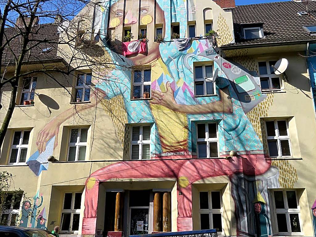 Street Art On Buildings
