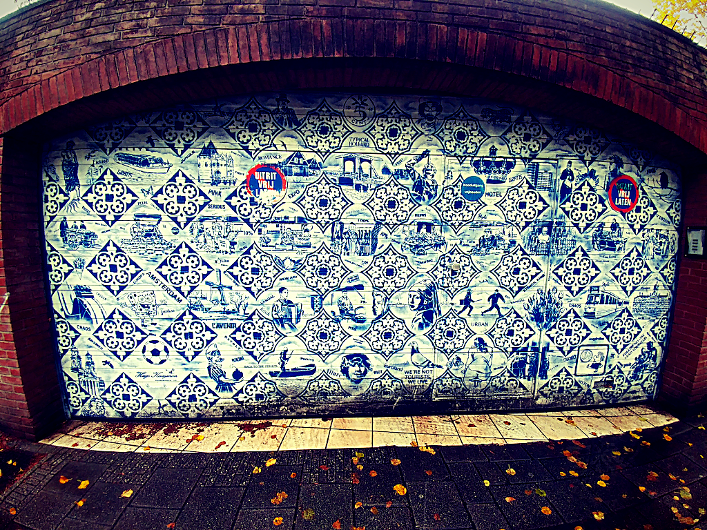 A road full of streetart