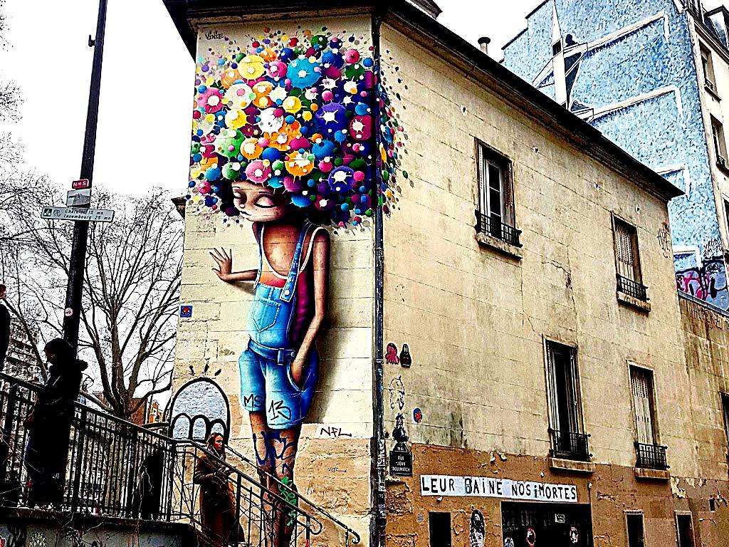 Rue mur street art