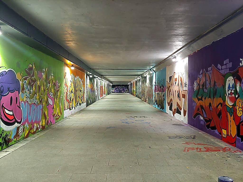 Apgujeong Graffiti Tunnel
