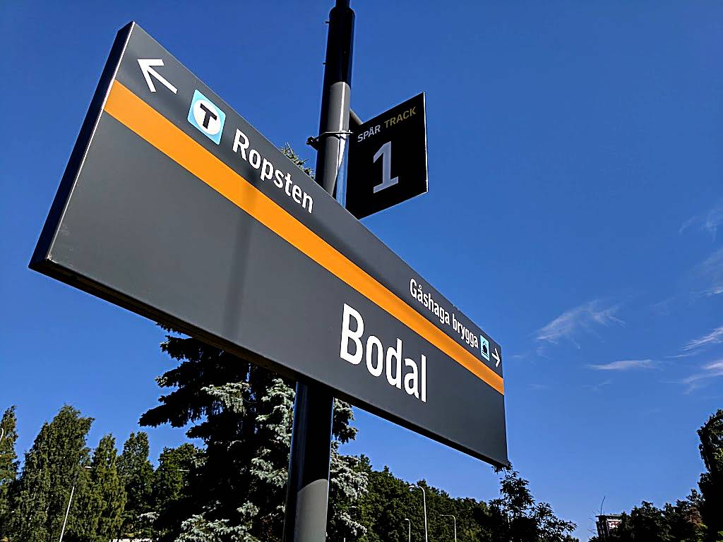 Lidingö Bodal station