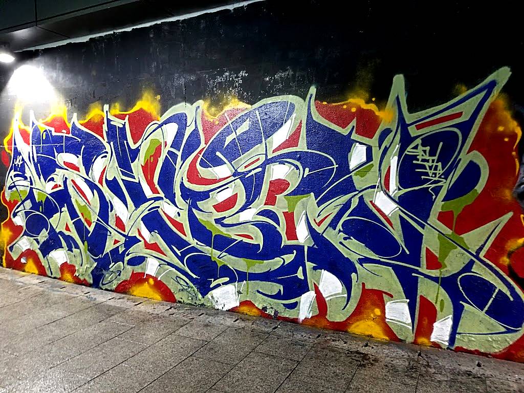 Apgujeong Graffiti Tunnel