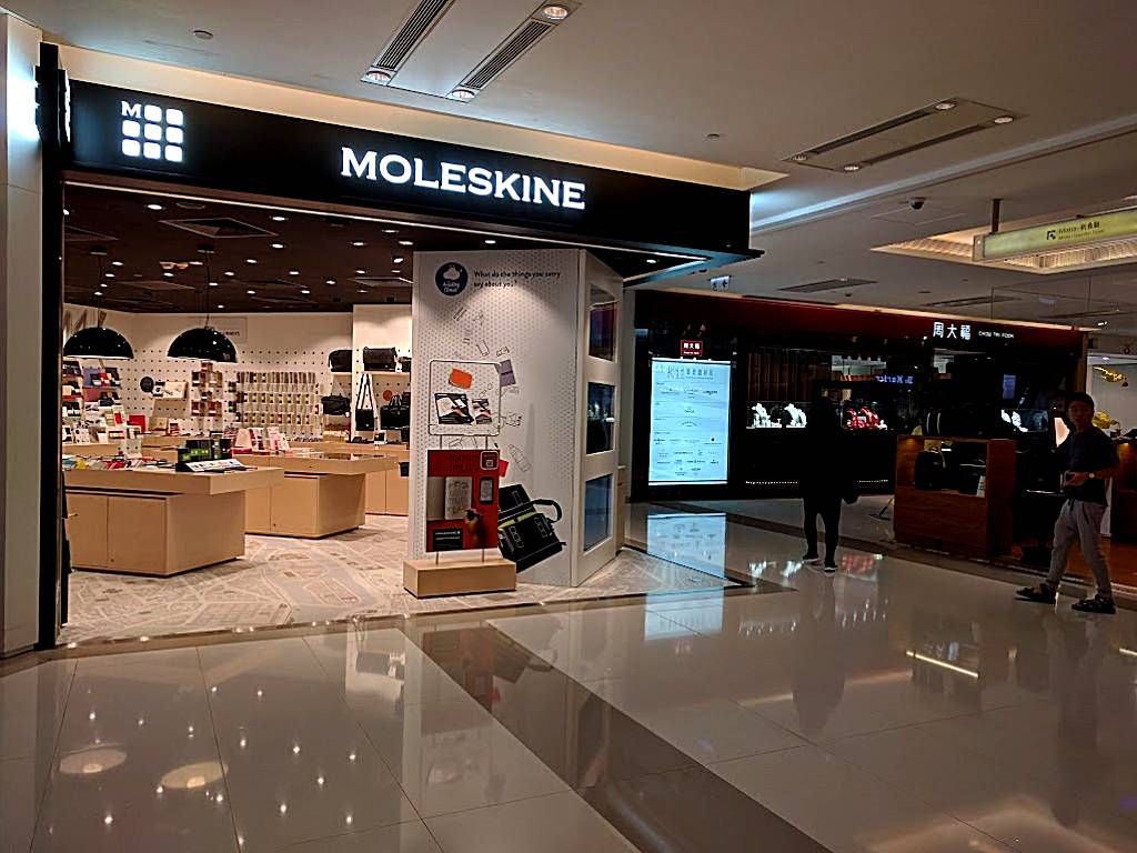 Moleskine Store - Hong Kong K11 Art Mall