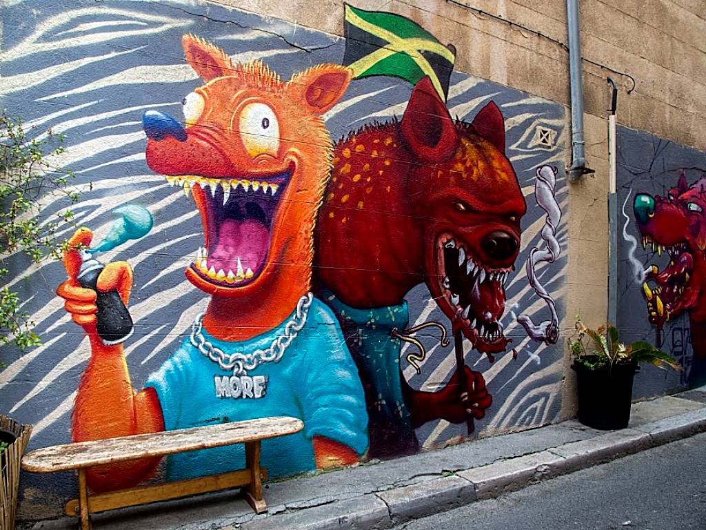 Street Art Panier
